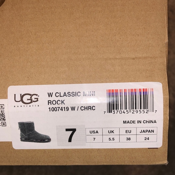 UGG Classic Mini Rock Back Zipper Plaid Trim | Mercari UGG Classic Mini Rock Back Zipper Plaid Trim Boots